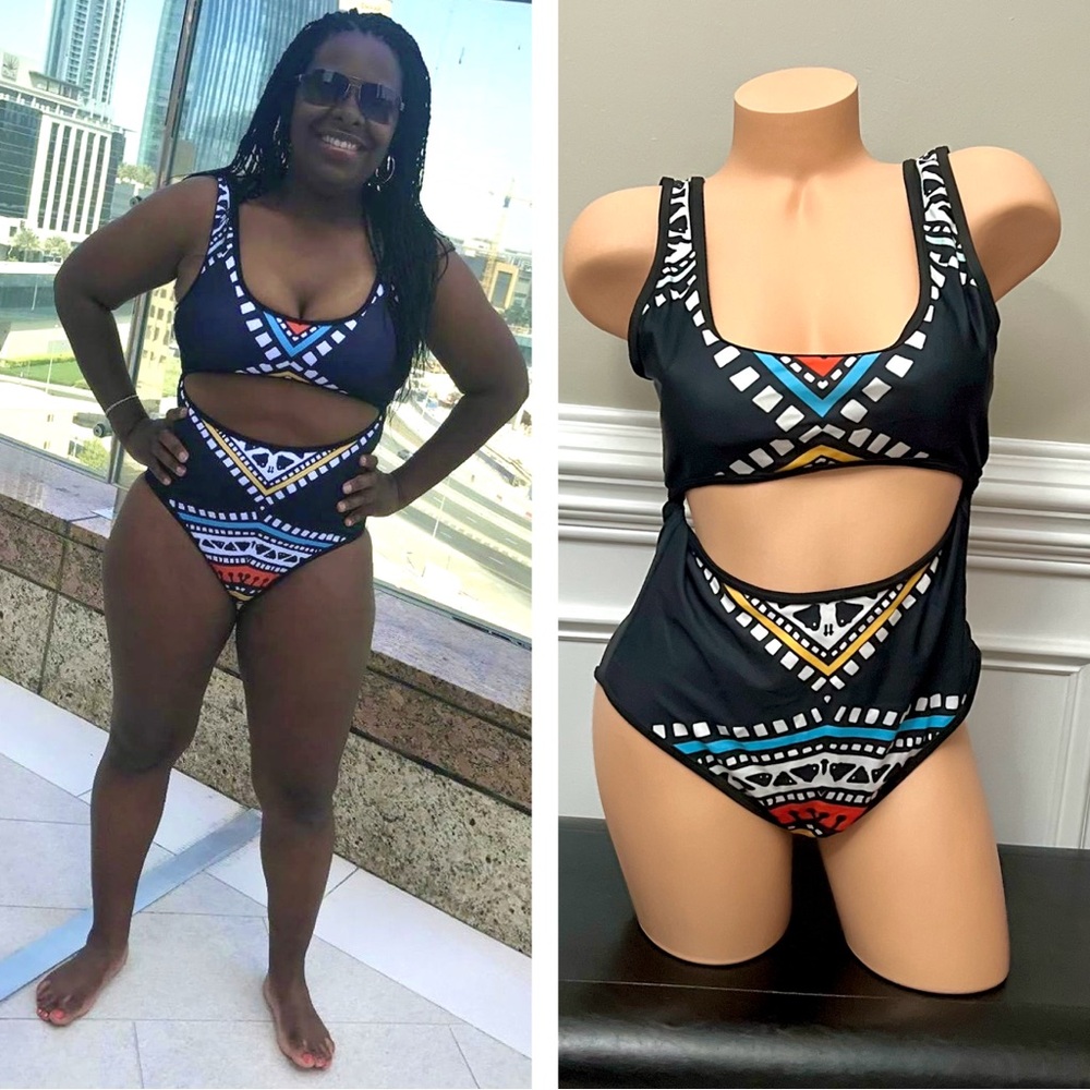 NEW w/o Tags Women’s Cut-Out Monokini Swimsuit - Picture 14 of 14